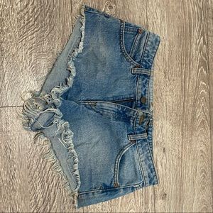 Volcom denim shorts